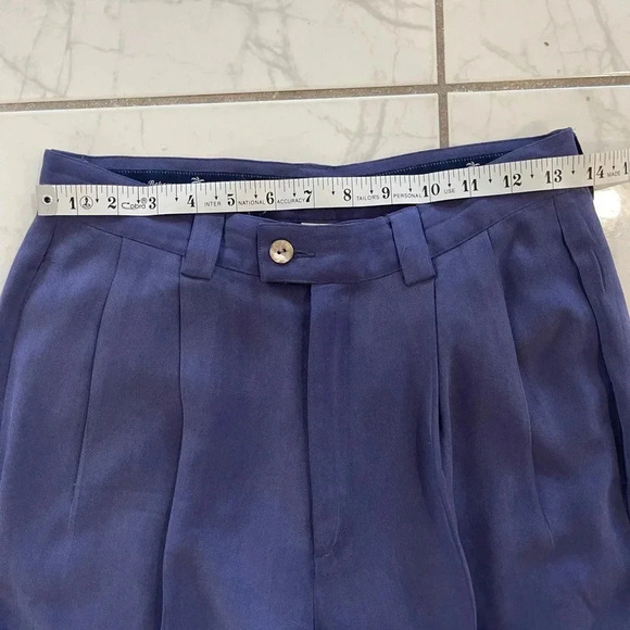 Vintage Tommy Bahama Silk Pants 27 - Picture 3 of 7